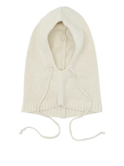 Vietti Merchandise Cashmere Beanie In White