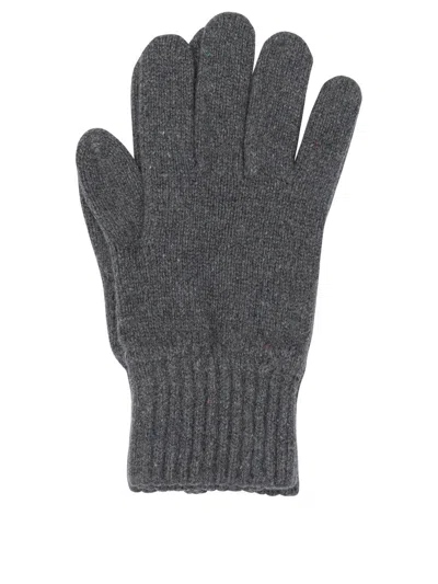 Vietti Merchandise Cashmere Gloves In Gray