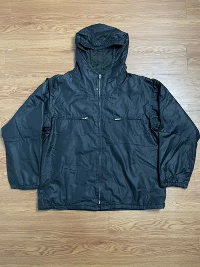 Pre-owned Helmut Lang 90's  2 Pocket Nylon Jacket In Black