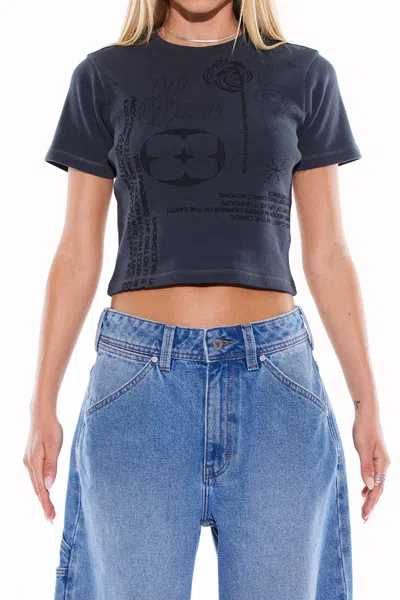 Abrand From Heaven Baby Rib Tee In Multi