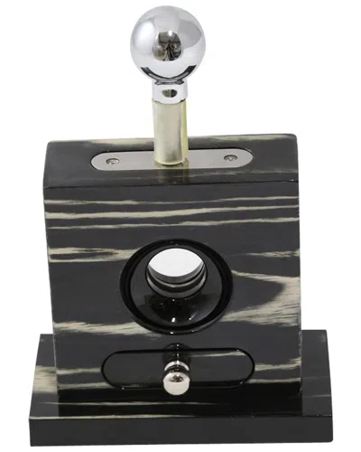 Bey-berk Table Top Guillotine Cigar Cutter In Black