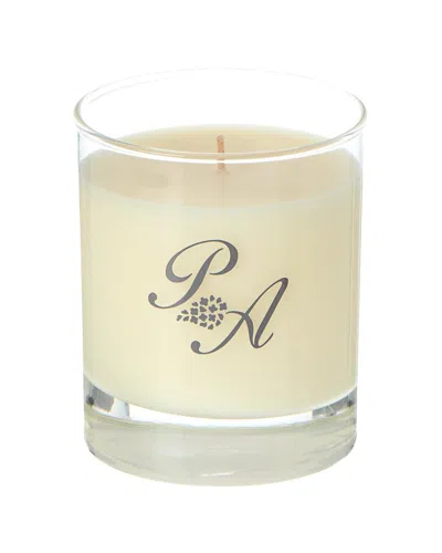 Peacock Alley Crisp Rose Candle In White