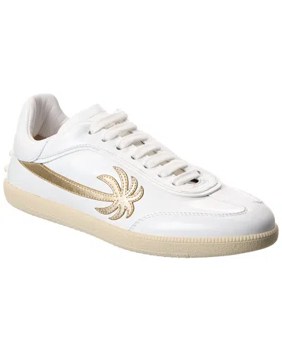 Palm Angels X Tod's Leather Sneaker In White