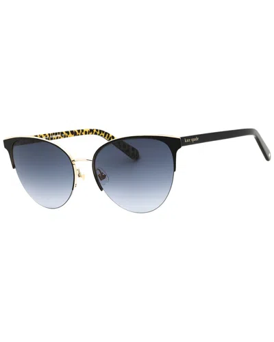 Kate Spade New York Women's Izara/g/s 57mm Sunglasses In Black