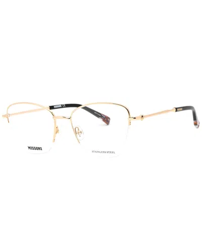 Missoni Women's Mis 0122 53mm Optical Frames In Gold