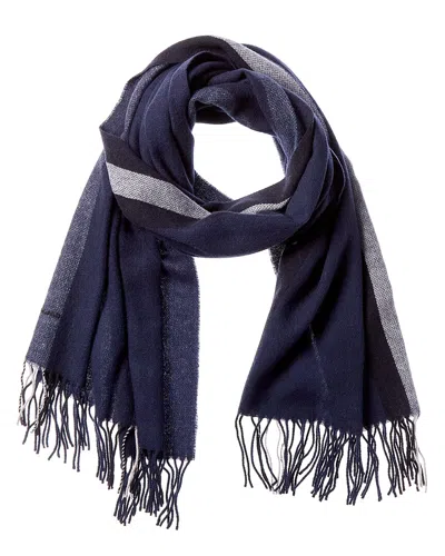 Bally Wool Scarf In Blue