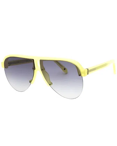 Palm Angels Unisex 62mm Sunglasses In Yellow