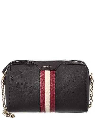 Bally Sary Leather Camera Bag In Blue