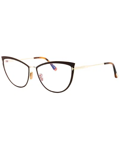 Tom Ford Women's Ft5877-b 56mm Optical Frames In Black