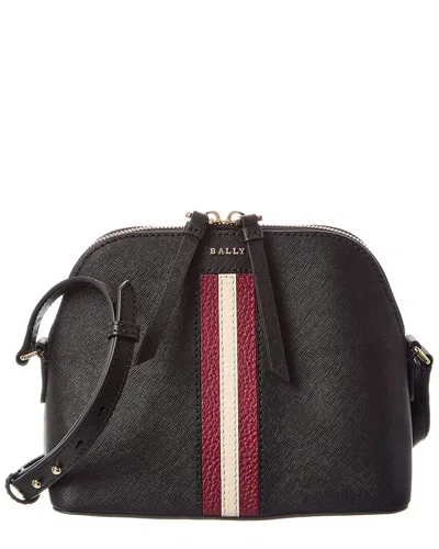 Bally Semele Leather Camera Bag In Metallic