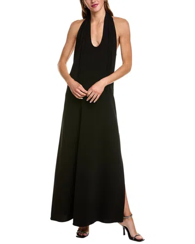 Proenza Schouler Ember Matte Maxi Dress In Black