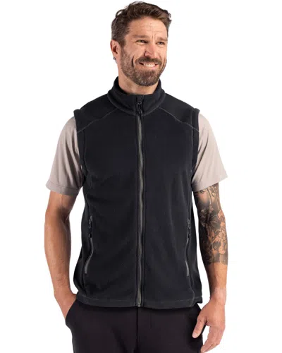 Clique Powder Recycled Fleece Mens Vest In Blue