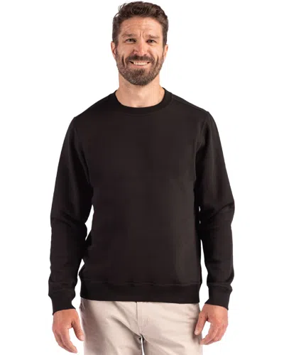 Clique Drive Recycled Unisex Crewneck Sweatshirt In Black