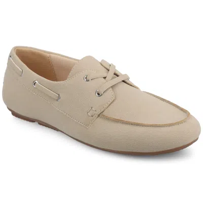 Journee Collection Womens Round Closed Toe Loafers In Neutral