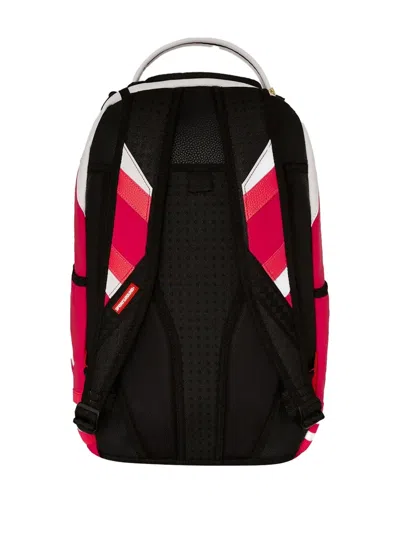 Sprayground Varsity Dlx Appliqué-details Backpack In Orange