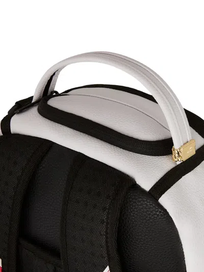 Sprayground Varsity Dlx Appliqué-details Backpack In Orange