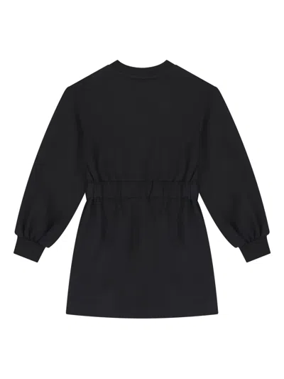 Elisabetta Franchi Logo-embellished Dress In Black