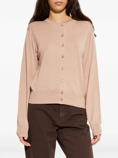 By Malene Birger Buttoned Cardigan In Neutral