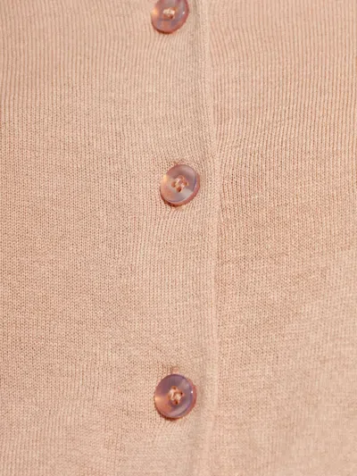 By Malene Birger Buttoned Cardigan In Neutral