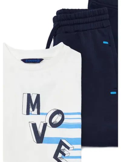 Mayoral Side-pocket Tracksuit Set (set Of Three) In Multi