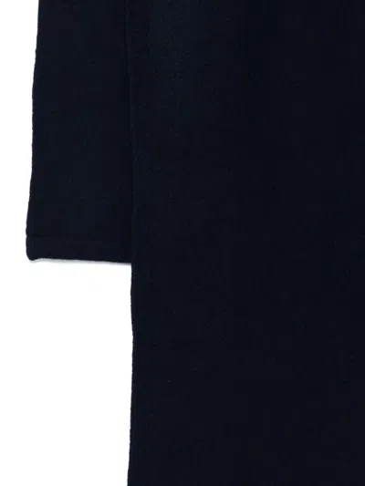 Apc Jesse Embroidered Logo Scarf In Black