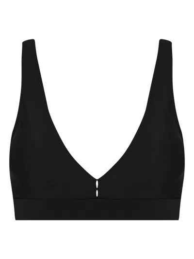 Lygia & Nanny Life V-neck Sports Bra In Black
