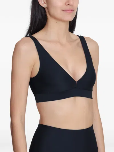 Lygia & Nanny Life V-neck Sports Bra In Black