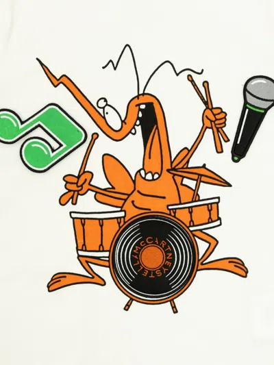 Stella Mccartney Graphic-print T-shirt In White