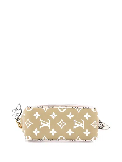 Pre-owned Louis Vuitton Beach Pouch Limited Edition Colored Monogram Giant Shoulder Bag In Multi