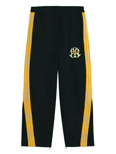 Barrow Stripe-detail Trousers In Black