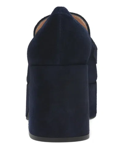 Gianvito Rossi Jenna Platform Loafers In Black