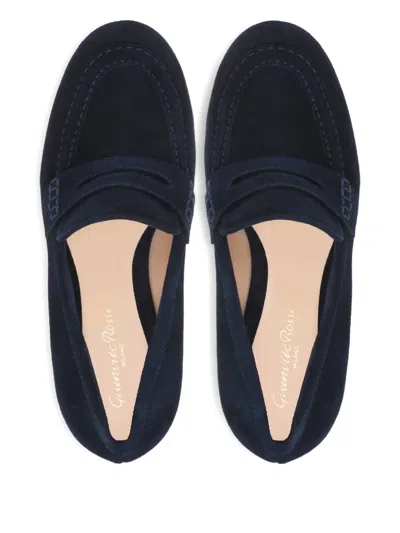 Gianvito Rossi Jenna Platform Loafers In Black