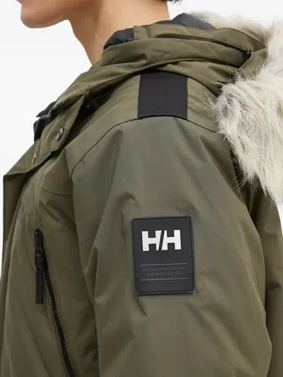 Helly Hansen Trimmed Hooded Parka In Multi