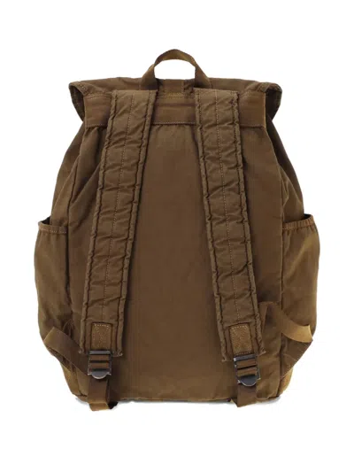 Porter-yoshida & Co Flap-pocket Backpack In Purple