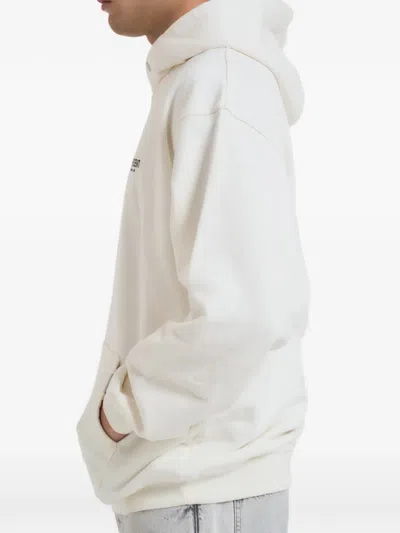 Represent Logo-print Hoodie In Gray