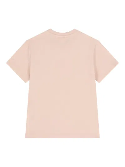 Elisabetta Franchi Logo-lettering T-shirt In Pink