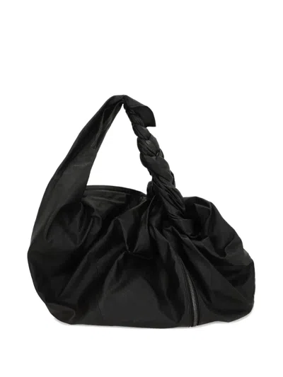 Discord Yohji Yamamoto Twisted-handle Shoulder Bag In Purple