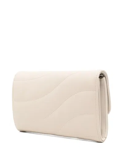 Marc Ellis Glow Logo-detail Clutch In Pink