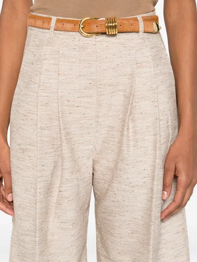 Mark Kenly Domino Tan Pennie Shorts In Brown