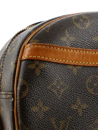 Pre-owned Louis Vuitton Blois Handbag Monogram Canvas Crossbody Bag In Brown
