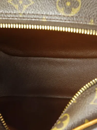 Pre-owned Louis Vuitton Blois Handbag Monogram Canvas Crossbody Bag In Brown