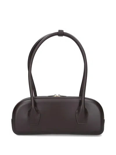 Salce Bianca One Tone Shoulder Bag In Orange