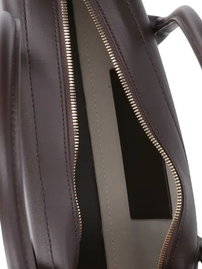 Salce Bianca One Tone Shoulder Bag In Orange