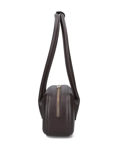 Salce Bianca One Tone Shoulder Bag In Orange