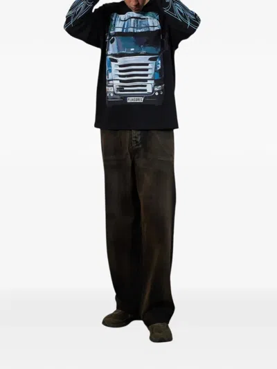 Pleasures Digital-print Long-sleeve Sweatshirt In Multi