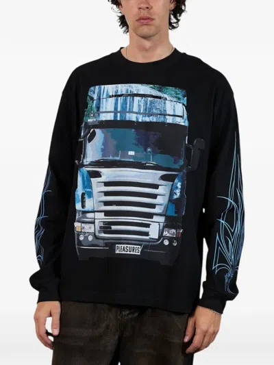 Pleasures Digital-print Long-sleeve Sweatshirt In Multi