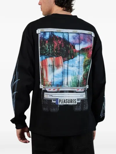 Pleasures Digital-print Long-sleeve Sweatshirt In Multi