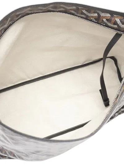 Pre-owned Goyard 2010-2025 Ine Boheme Hobo Shoulder Bag In Black