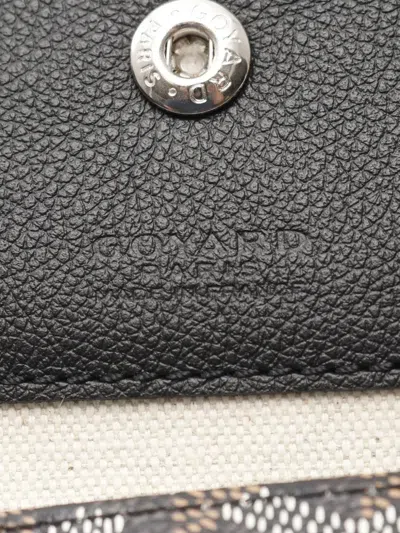 Pre-owned Goyard 2010-2025 Ine Boheme Hobo Shoulder Bag In Black