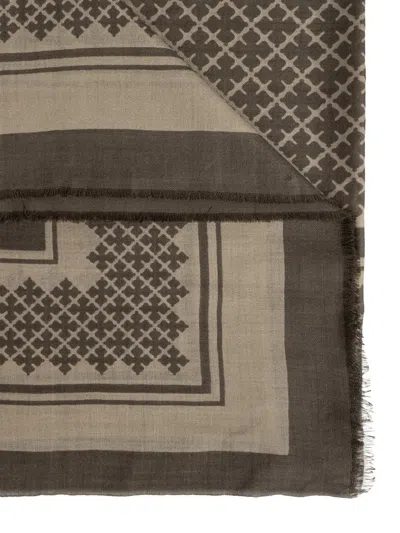 By Malene Birger Julee Patterned Scarf In Brown